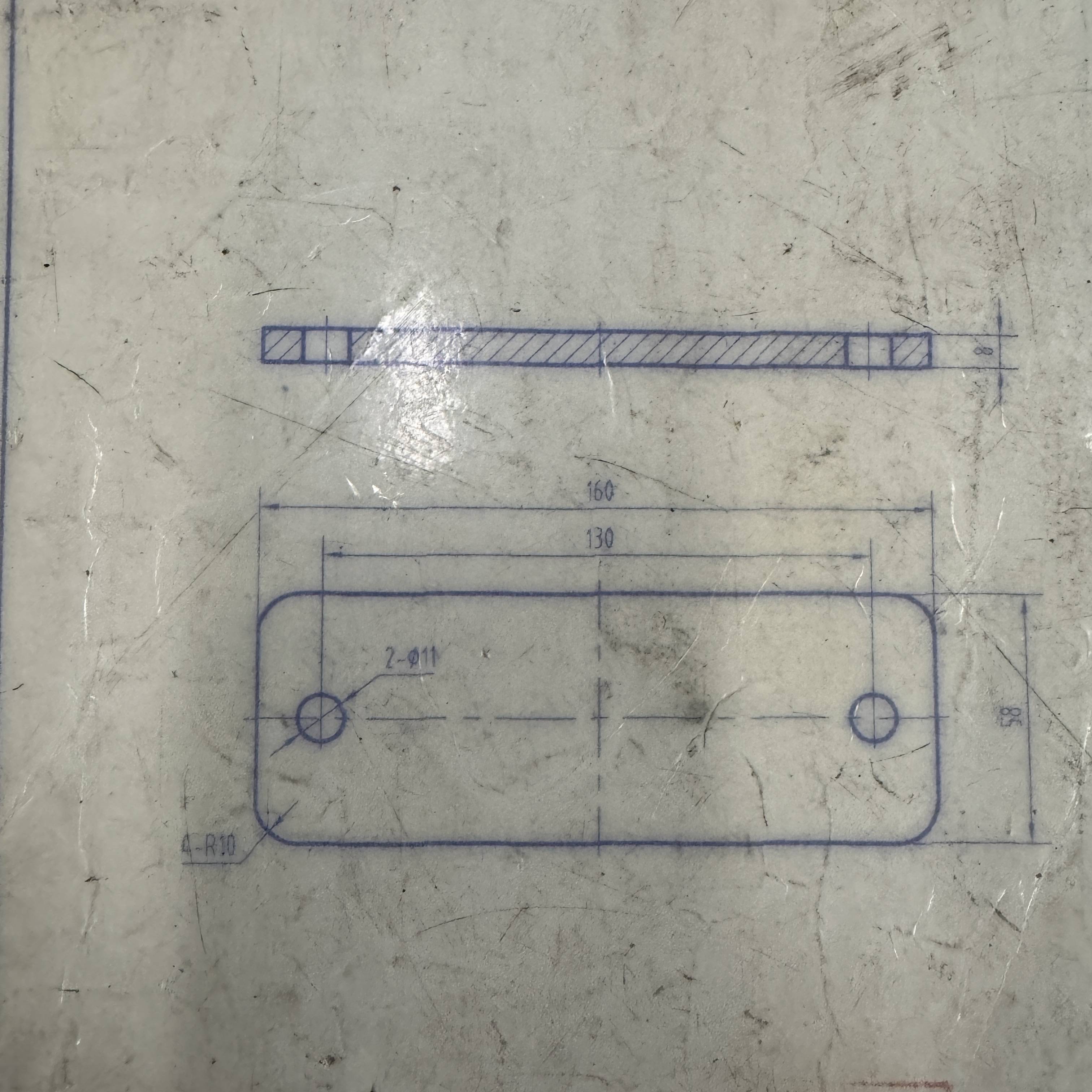 炮台铣加工不锈钢板(图1)
